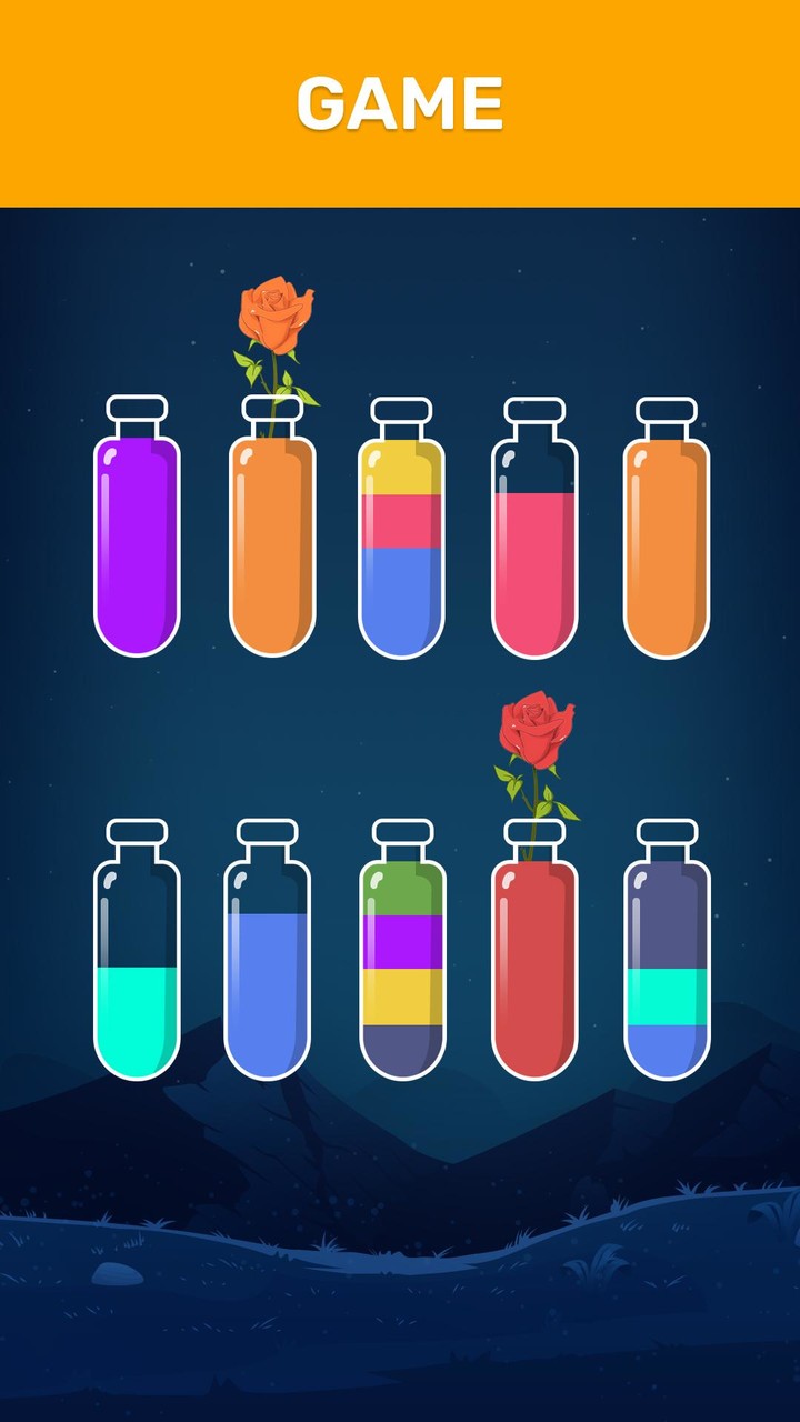 Water Sort Puzzle Color Game‏