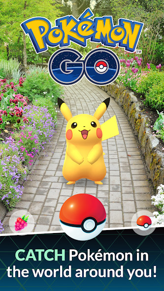 Pokémon GO(Hướng tới Menu) screenshot image 1 Ảnh chụp màn hình trò chơi