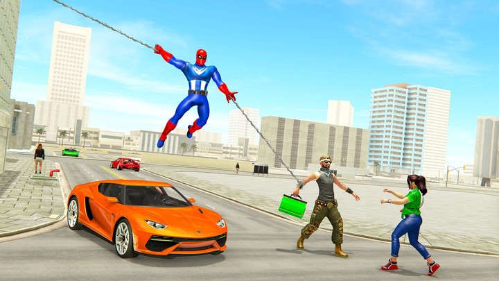 Spider Hero Gangster Vegas 3D_playmods.games