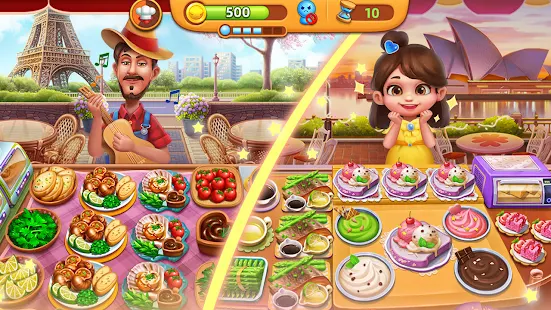 Cooking City(Unlimited Diamonds) Game screenshot  7