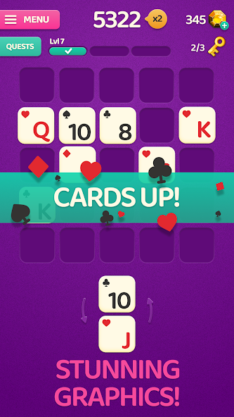 Cards Up!(Mod APK) screenshot image 5_playmods.net