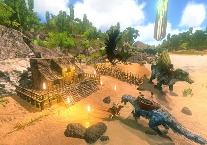 ARK: Survival Evolved(lots of gold coins) screenshot image 13_playmod.games