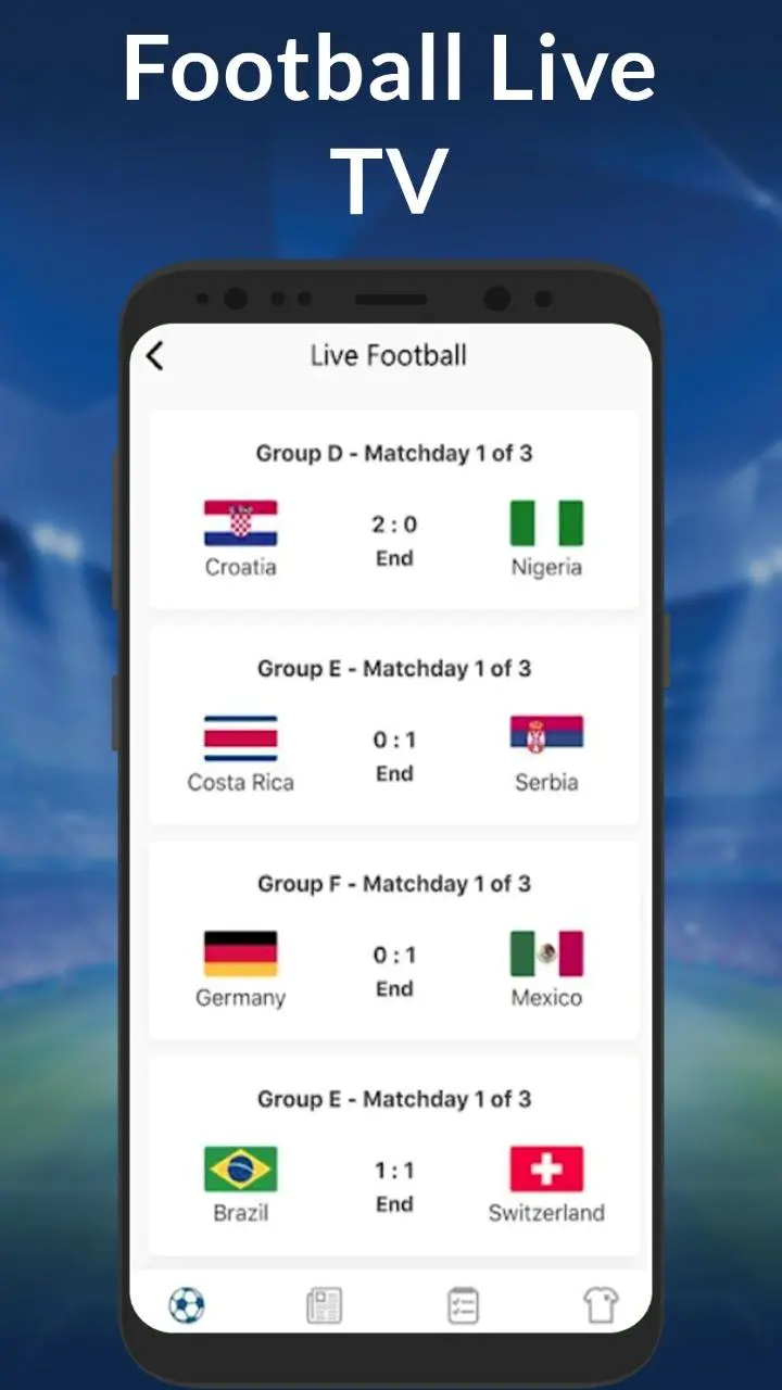 Foot Streaming Android Download Football TV Live Streaming HD MOD APK v1.0 for Android