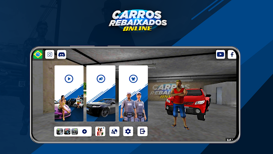 Carros Rebaixados Online(Get rewarded for not watching ads) Game screenshot  1