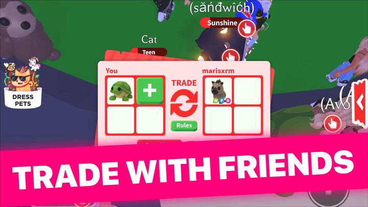 Pet trade for roblox_playmod.games