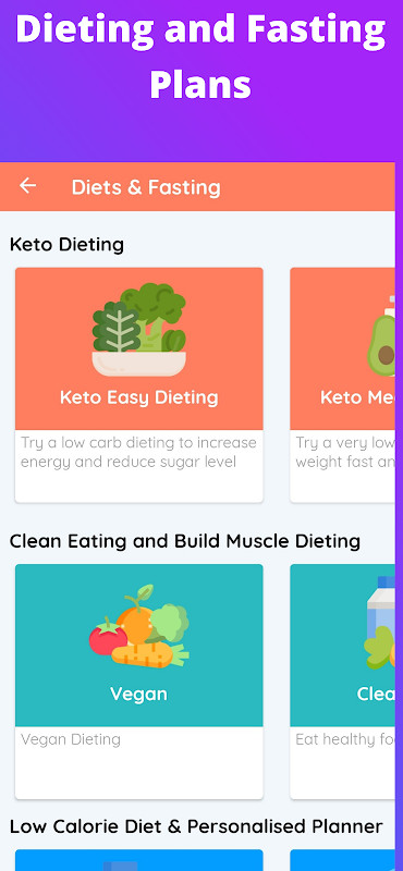 HealthyDiet - A Diet Plan App