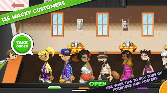 Papa's Mocharia To Go!(Unlock all) screenshot image 12_modkill.com