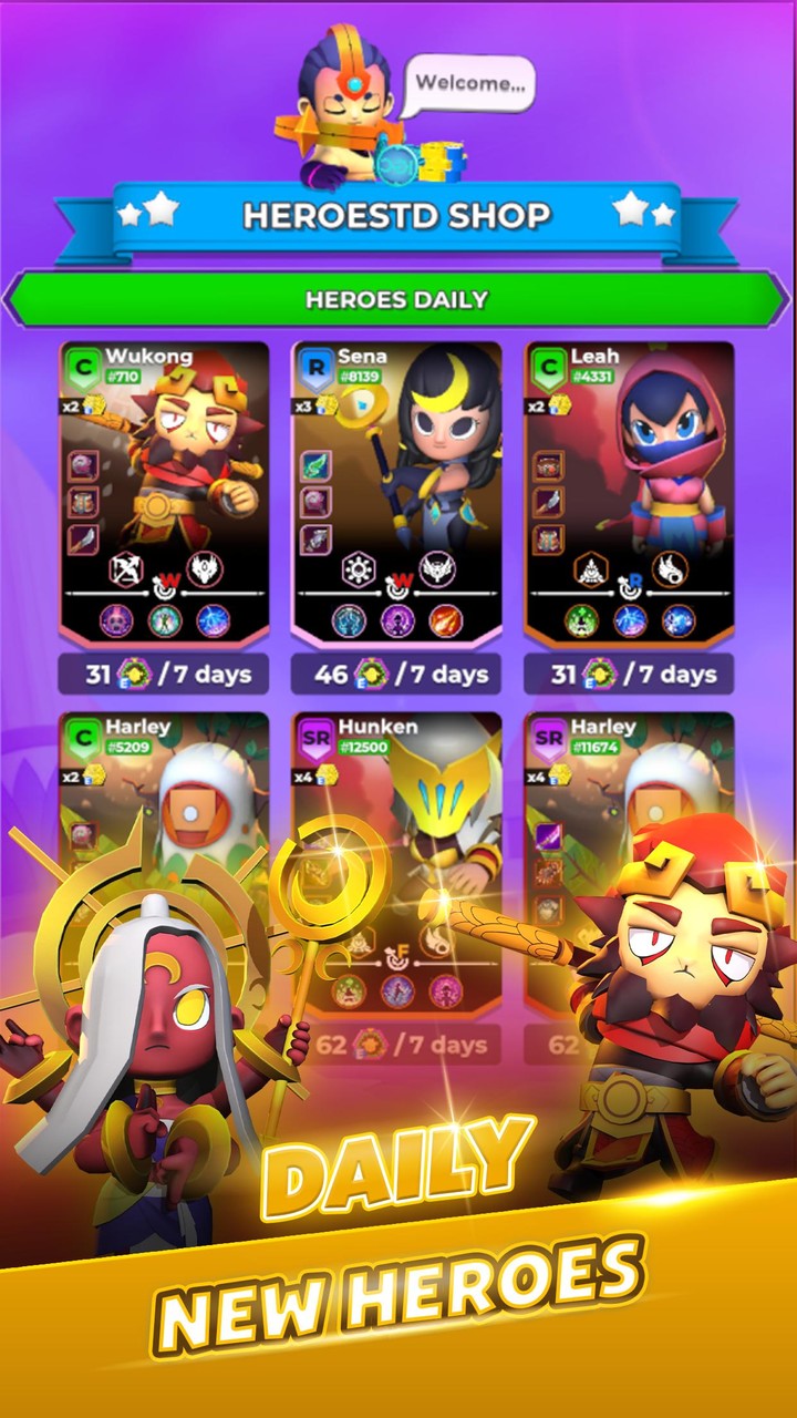 HeroesTD: Esport Tower Defense