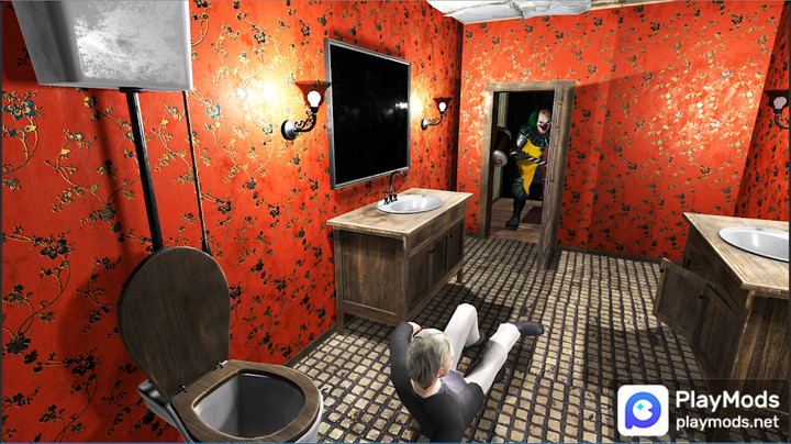 Horror Clown Scary Escape(قائمة وزارة الدفاع) screenshot image 5
