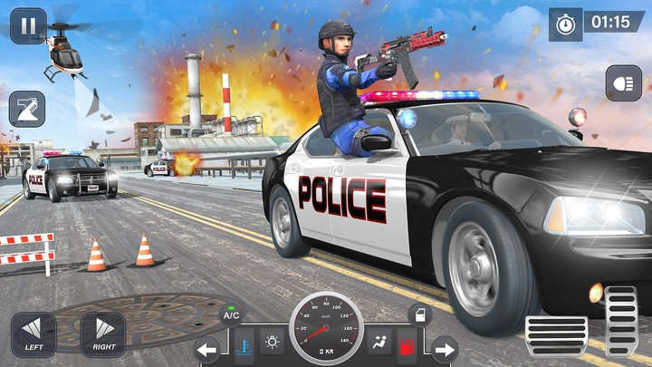 American Police Game: Car Game_playmods.net