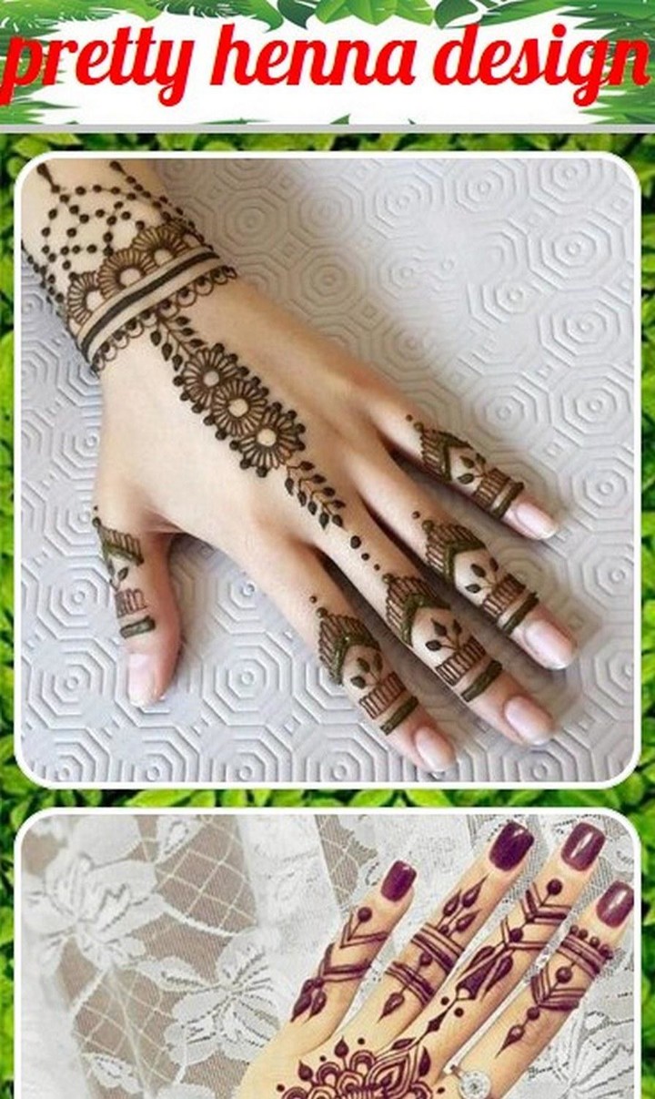 pretty henna design_playmods.net