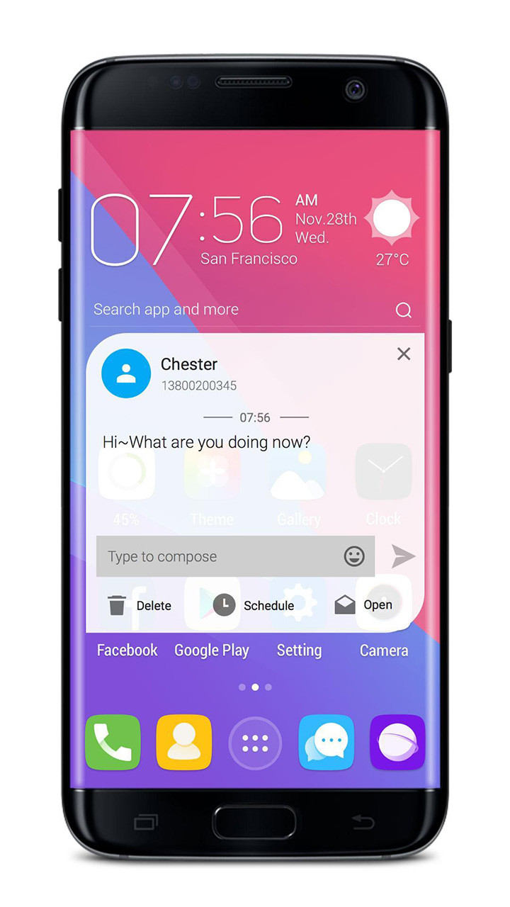 GO SMS Pro - Messenger, Free Themes, Emoji(Premium Unlocked) screenshot image 4