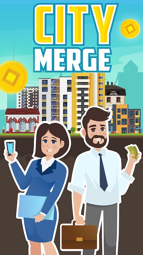 City Merge - idle building business tycoon