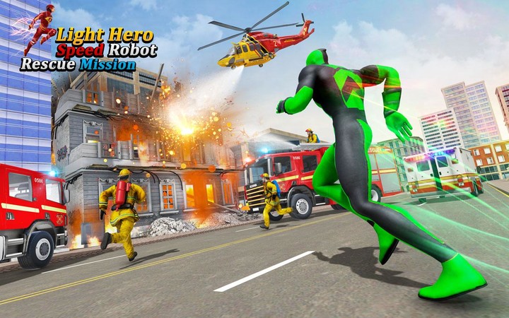 Flying Superhero Spider Games Ảnh chụp màn hình trò chơi
