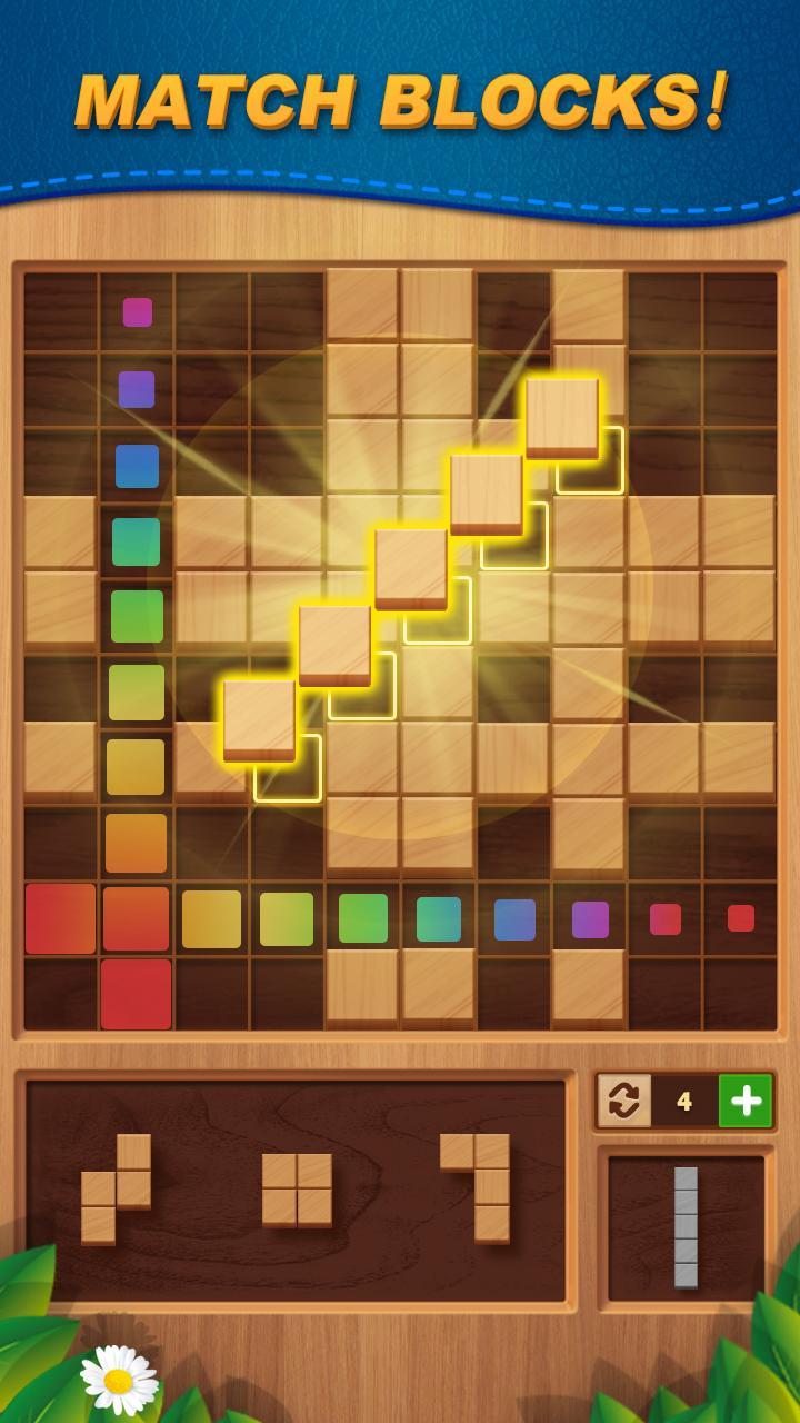 Block Puzzle - Wood Cube Game‏