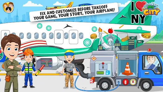 My City  Airport(Paid games free) screenshot image 5_playmod.games