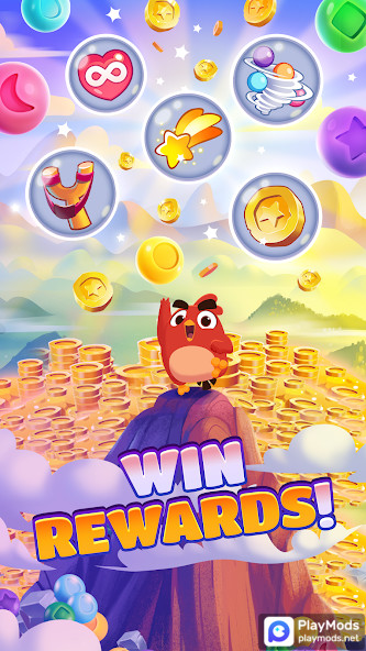 Angry Birds Dream Blast(Unlimited Lives) screenshot image 1_playmods.net