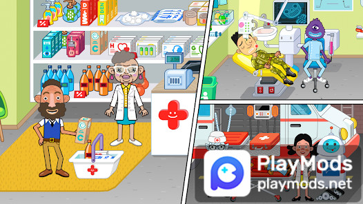 Pepi Hospital(Free Shopping) screenshot image 1_playmod.games
