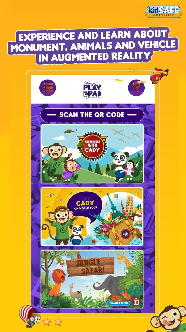 Cadbury PlayPad: Learn Play AR‏