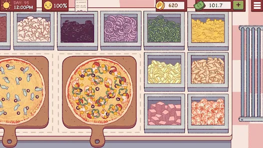 Хорошая пицца, Отличная пицца(Бесконечные деньги) screenshot image 1