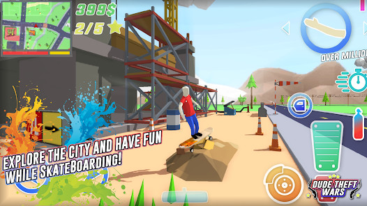Dude Theft Wars: Online FPS Sandbox Simulator(Mod Menu) screenshot image 7_playmod.games