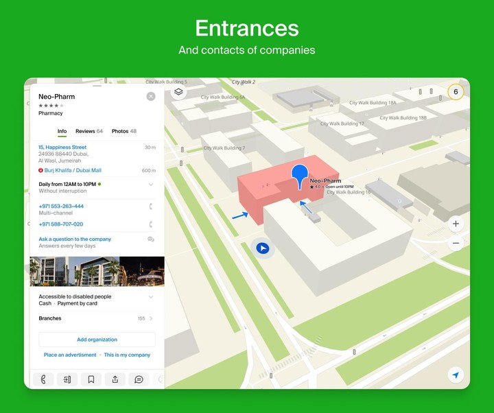 2GIS: Directory, Map, Navigator without Internet(mod)_modkill.com