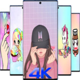 Cute wallpaper and kawaii lockscreen_playmods.net