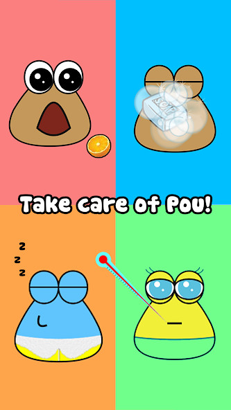 Pou(Unlimited Coins) screenshot image 1_playmods.games