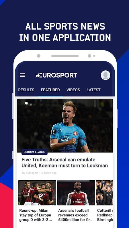 Eurosport: News & Results
