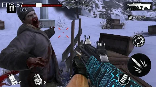 Zombie Frontier 4: Shooting 3D(Mod Menu) screenshot image 12_playmod.games