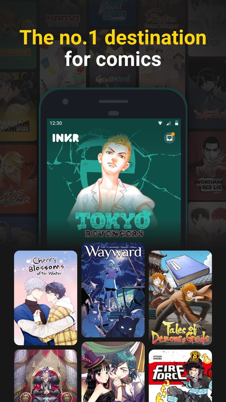 INKR — Comics, Manga, Webtoons Ảnh chụp màn hình trò chơi