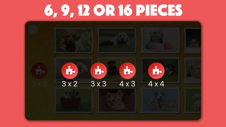 Dogs & Cats Puzzles for kids‏