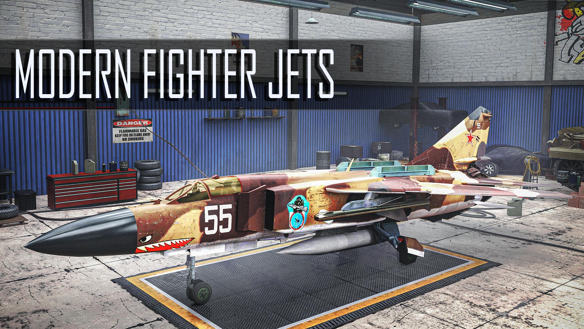 Jet Fighter: Plane Game_playmods.net