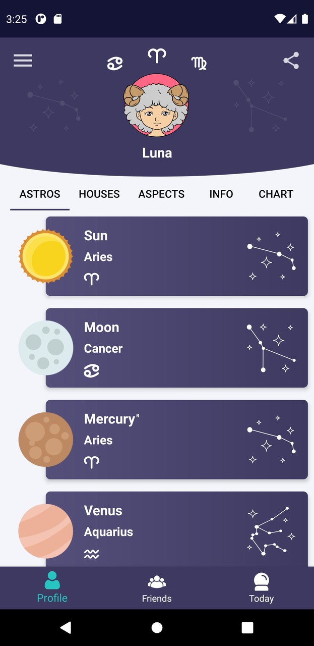 Horos - Natal Chart_playmods.games