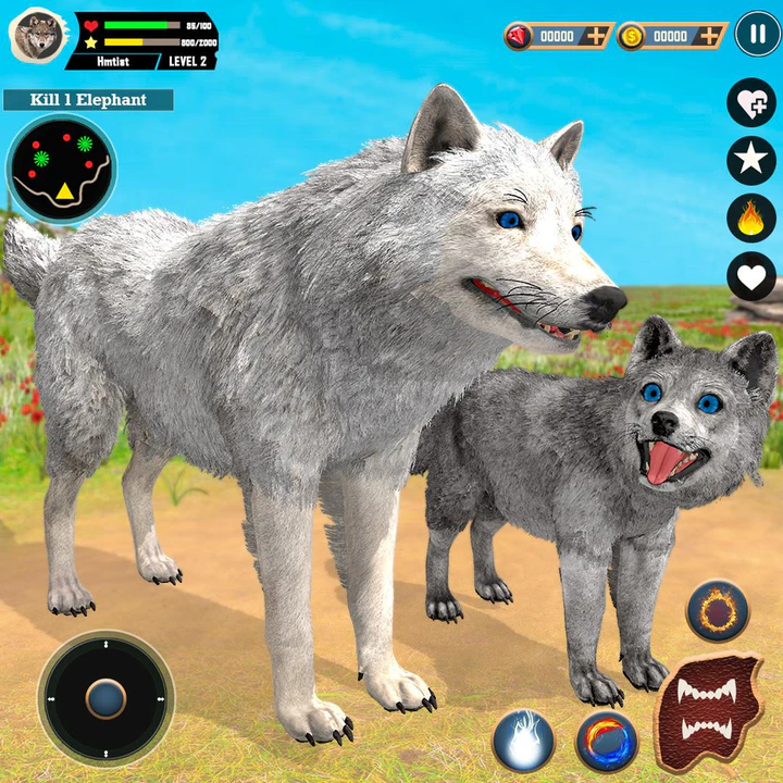 Descargar Juegos de simulador de lobo APK  para Android