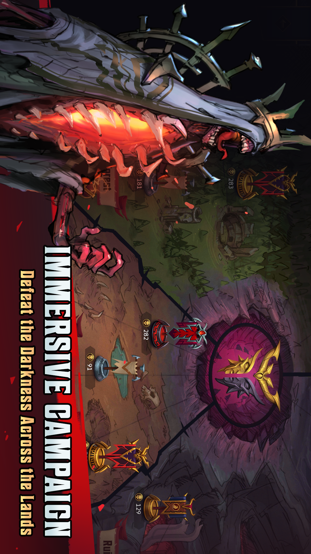 Grimguard Tactics: Fantasy RPG(Unlimited currency) Game screenshot  3