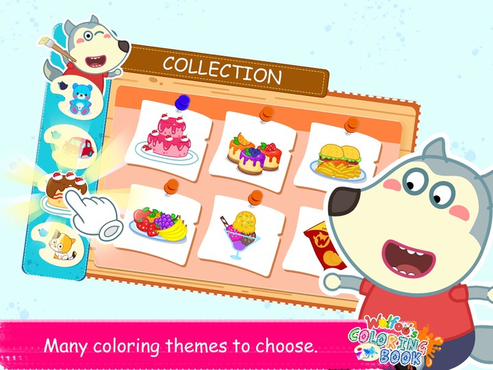 Wolfoo\'s Coloring Book‏