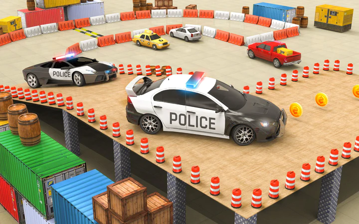 84 Police Car Parking Mod Apk  Latest Free