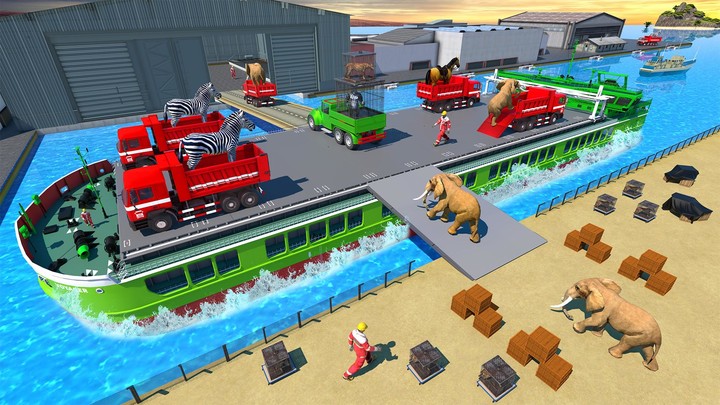 Farm Animals Cargo Transport‏