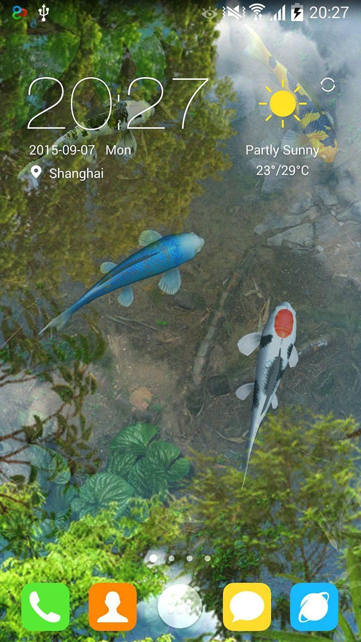 Water Garden Live Wallpaper(Paid features Unlocked) screenshot image 2_playmod.games