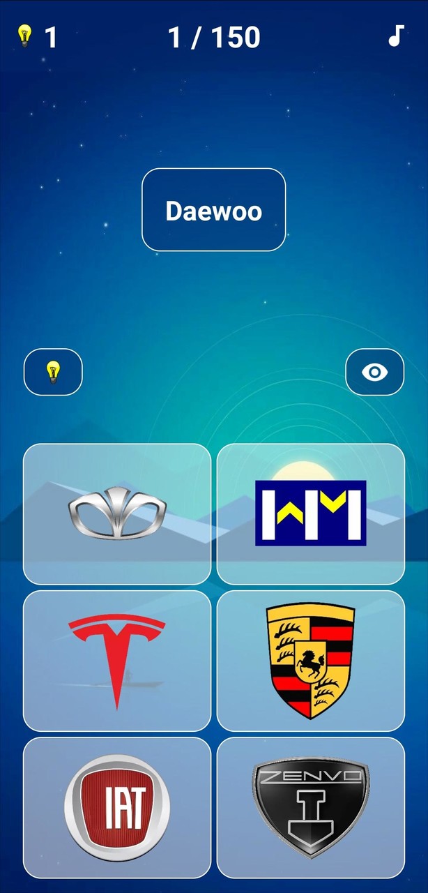 Car Logo Quiz 2 Ảnh chụp màn hình trò chơi