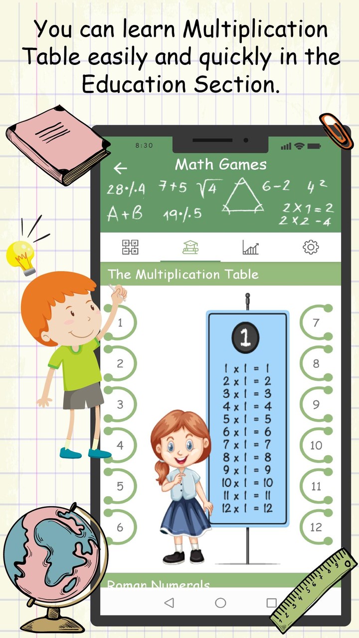 World of Math: Math Games‏