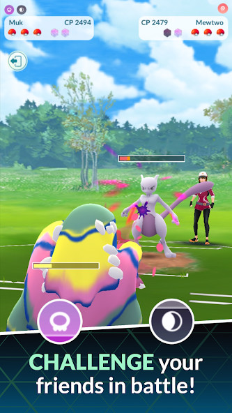 Pokémon GO(Hướng tới Menu) screenshot image 5 Ảnh chụp màn hình trò chơi