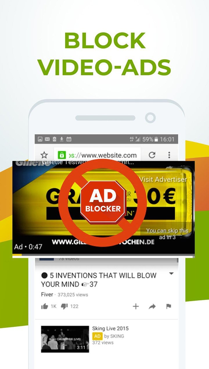 Adblocker Browser(Unlocked) screenshot image 3_playmods.games