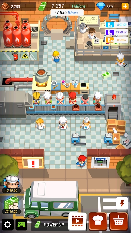 Idle Cooking Tycoon - Tap Chef (Get rewards without advertising)