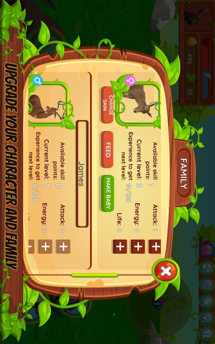 Deer Simulator - Animal Family(MOD) screenshot