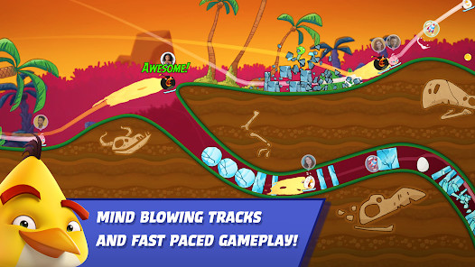 Angry Birds Racing(tiền không giới hạn) screenshot image 2 Ảnh chụp màn hình trò chơi