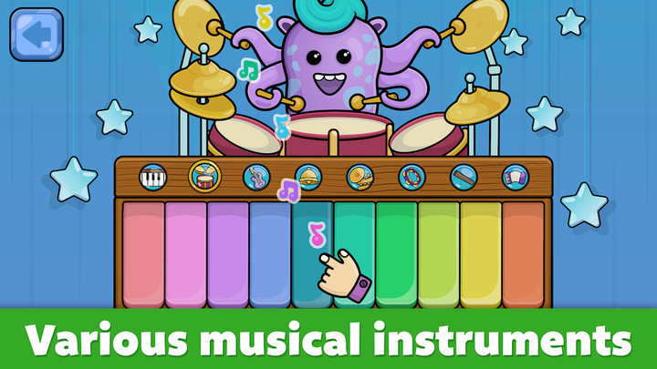 Baby piano for kids & toddlers(Unlocked) screenshot image 2_playmods.games