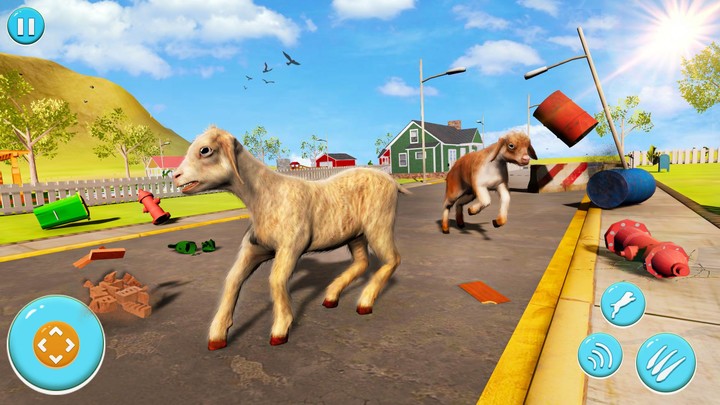 Crazy Goat Simulator 3D Ảnh chụp màn hình trò chơi