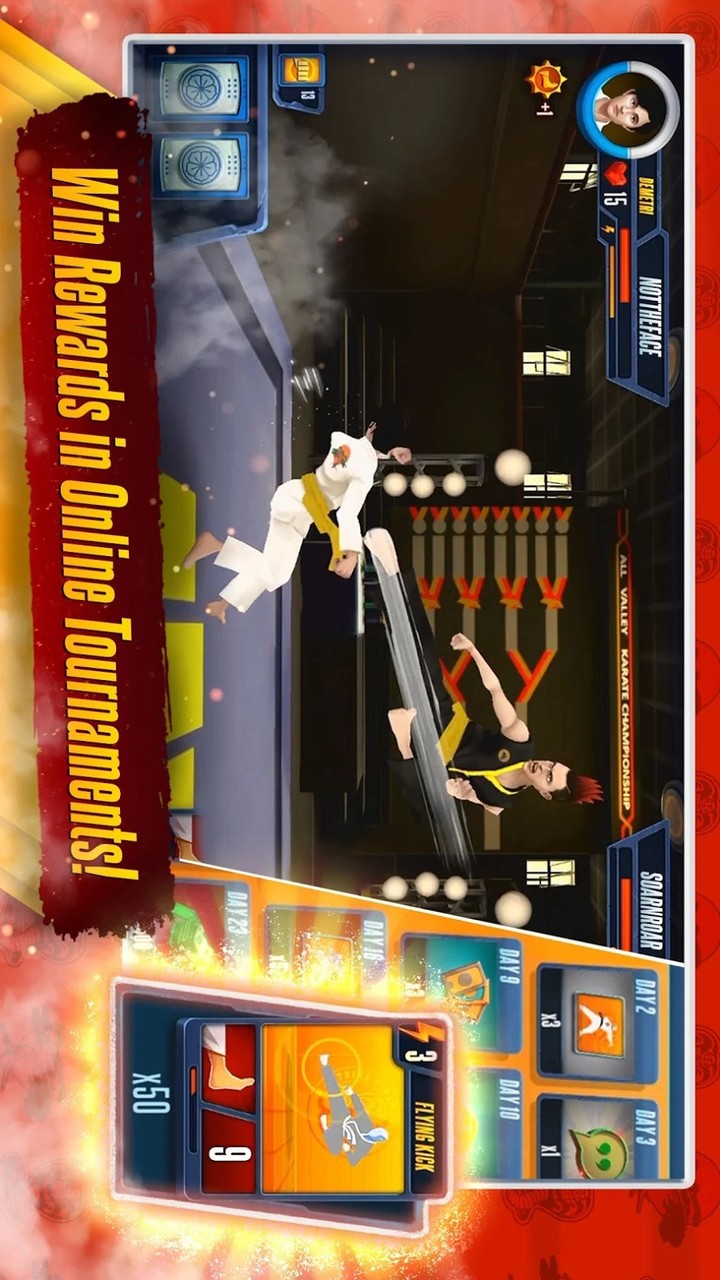 Cobra Kai: Card Fighter(mod Currency&Energy)_playmod.games
